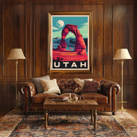 Iconic Utah Landscape Poster