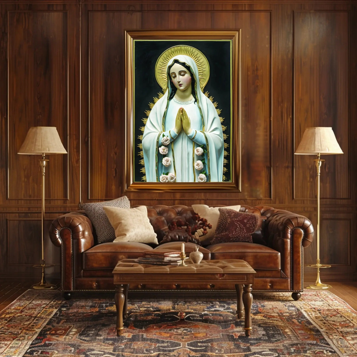 Serene Devotion Poster