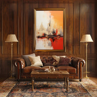 Abstract Cityscape Abstract Poster