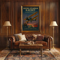 Boeing-Stearman Kaydet The Legendary Trainer Poster