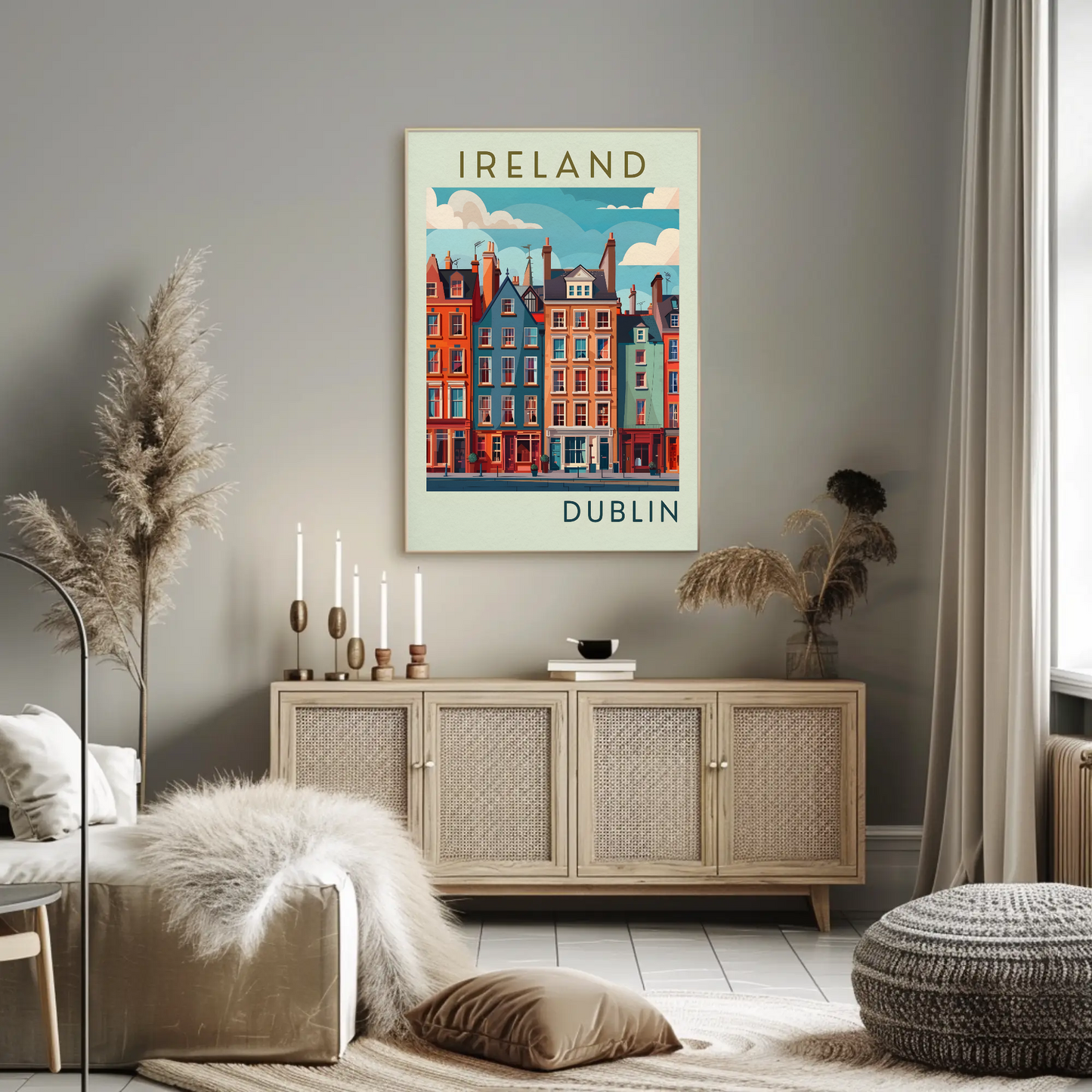 Vintage Poster - Ireland Dublin