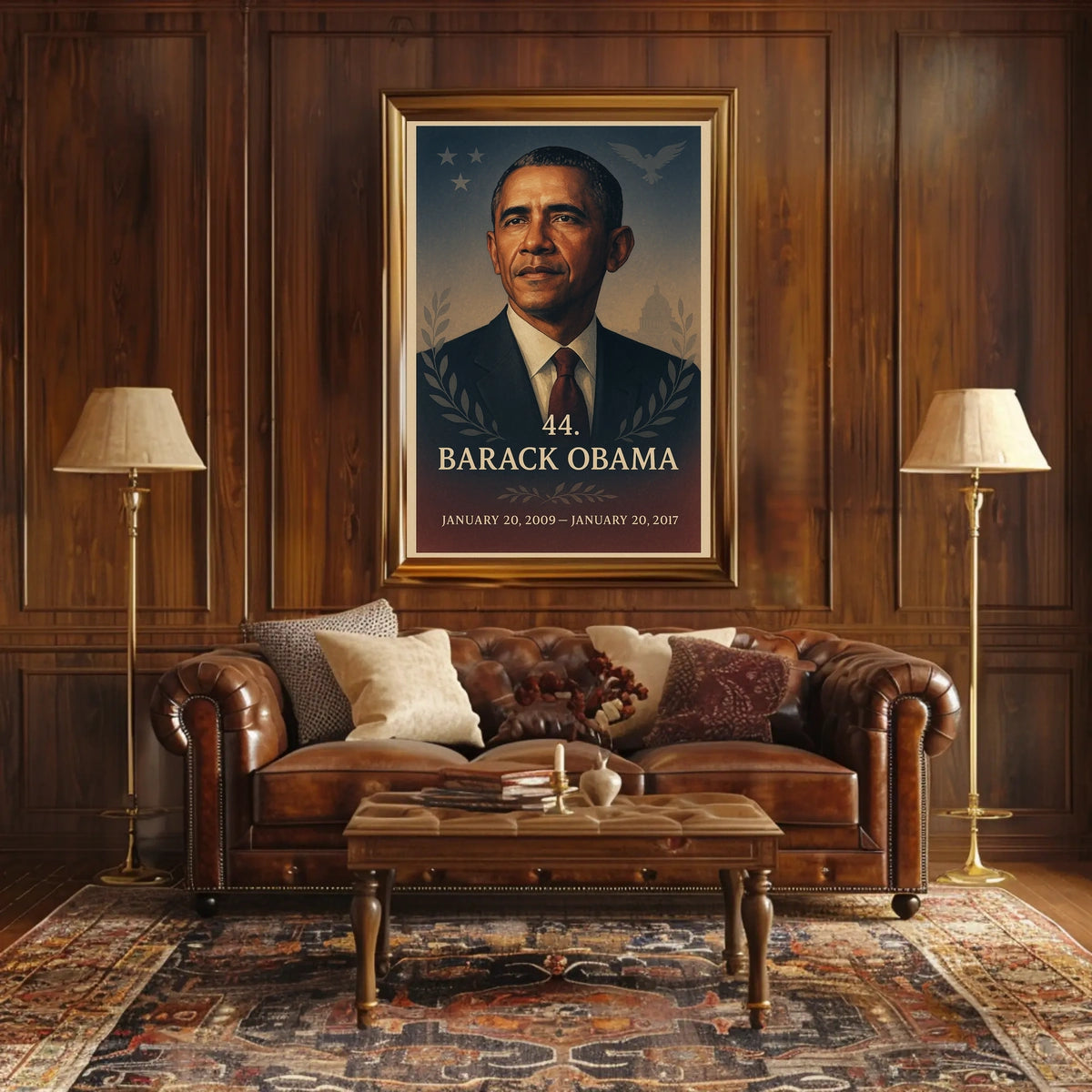 Obama Political Art: Presidential Legacy Poster