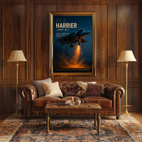 AV-8 Harrier Jump Jet Poster