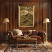South Dakota Landscapes Timeless Poster