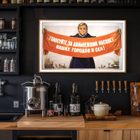 Vote for the Prosperity of Our Cities and Villages! Poster