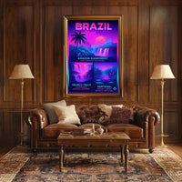 Wonders of Brazil Poster PosterGoat
