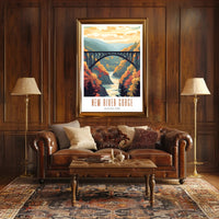 New River Gorge National Park Poster Print