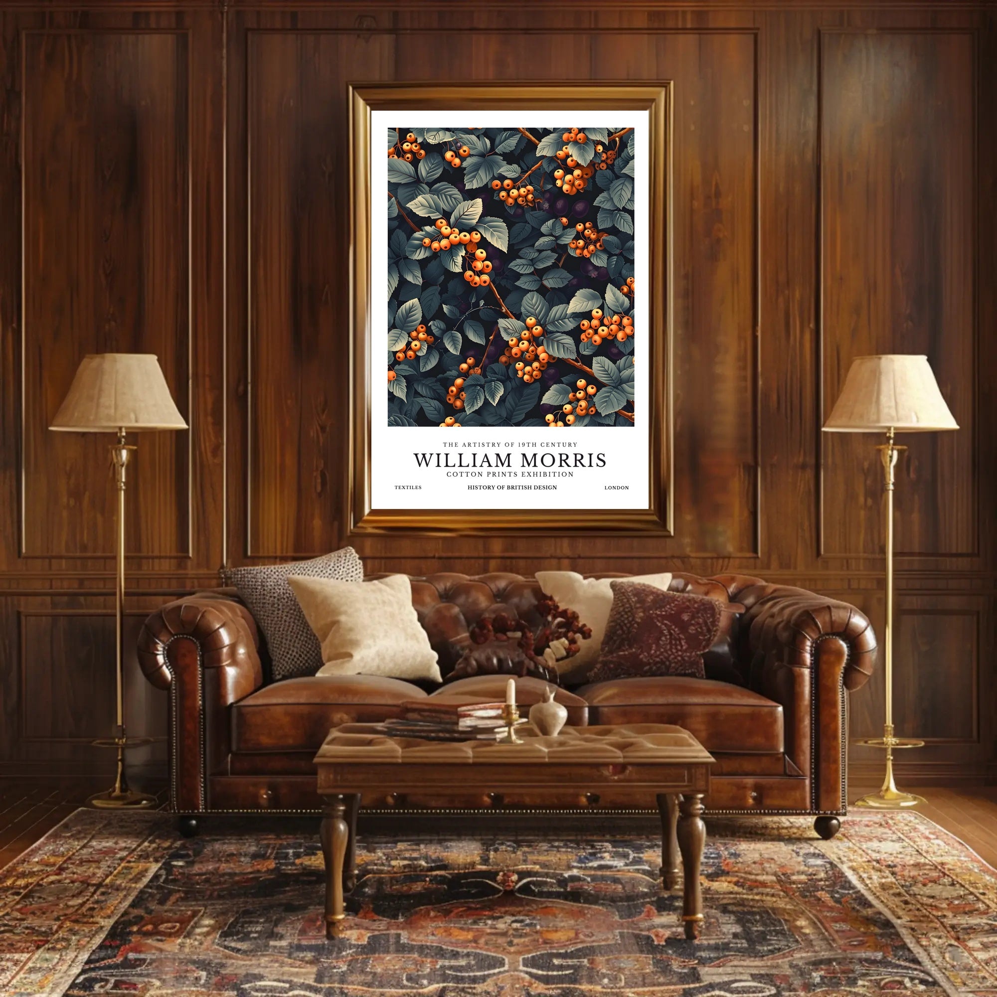 William Morris 19th Century Art Poster