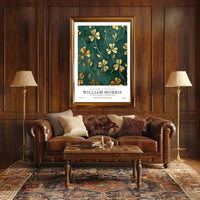 William Morris Cotton Prints Exhibition Poster