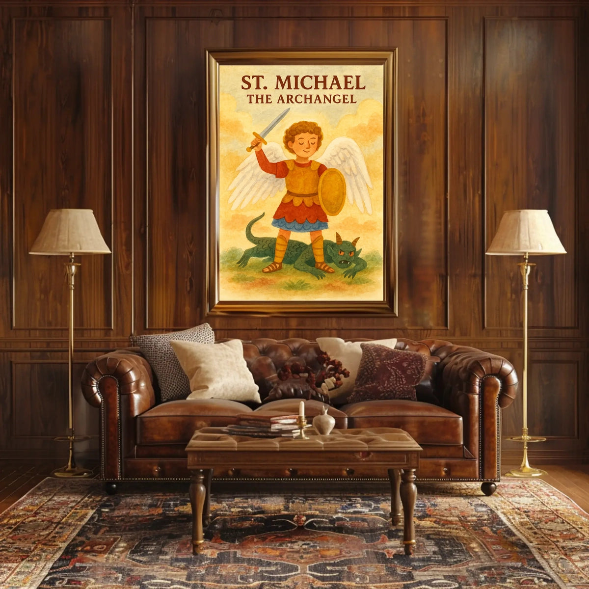St. Michael The Archangel Poster