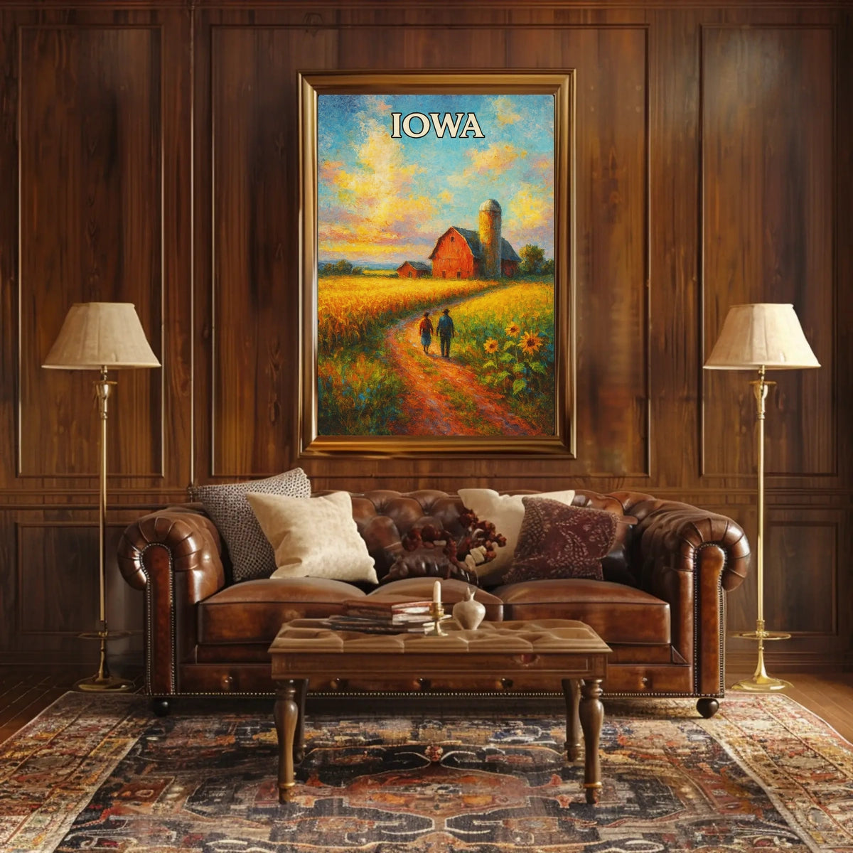 Iowa Countryside Poster