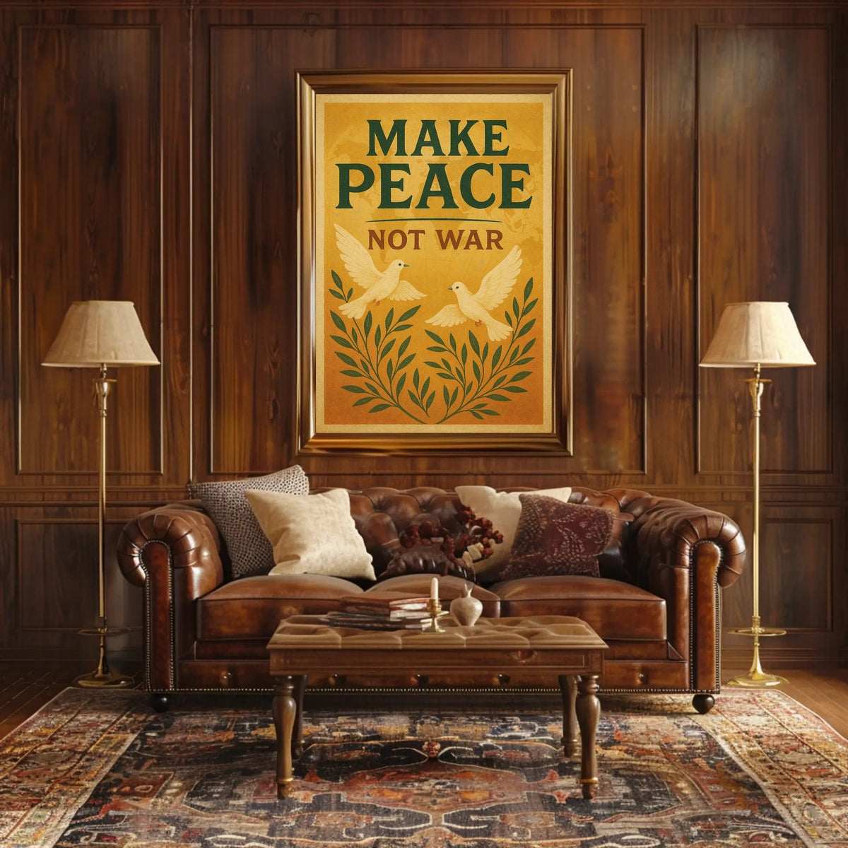 Make Peace, Not War Poster