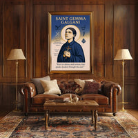 Saint Gemma Galgani Poster PosterGoat