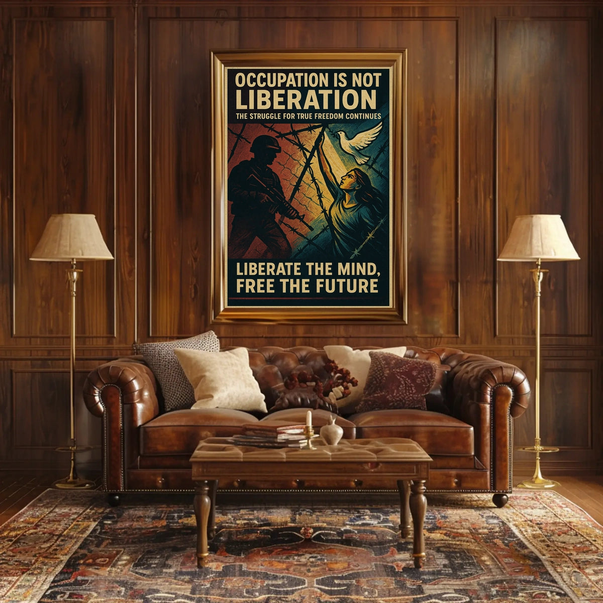 Liberation And Freedom Poster