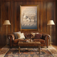 Los Angeles Cityscape Illustration Poster - Urban or Cityscape Poster
