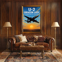 U-2 Dragon Lady Guardians of the Sky Poster