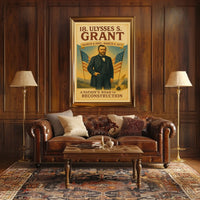 Ulysses S. Grant 18Th President Poster