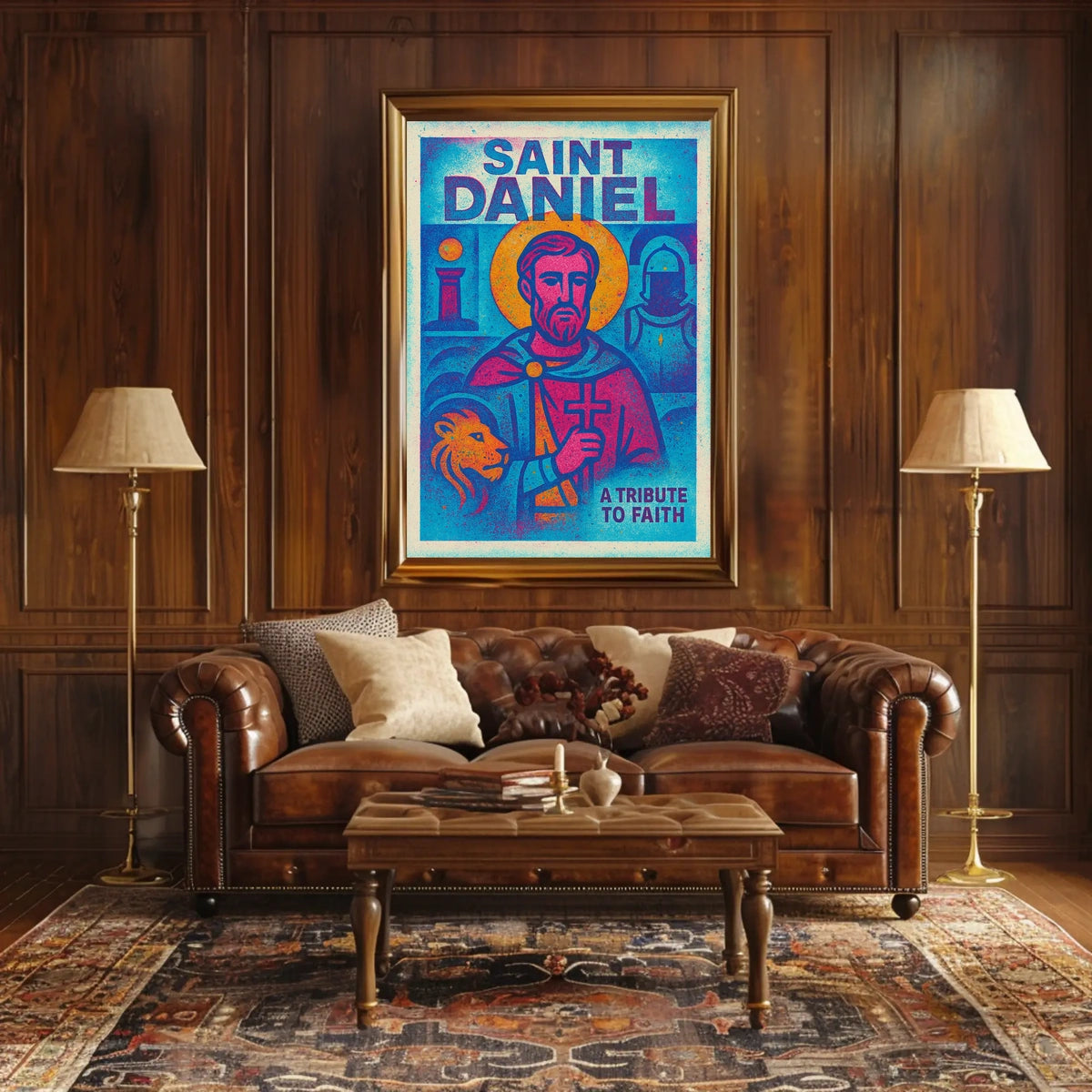 Saint Daniel A Tribute to Faith Poster