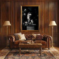 Majestic Husky in Nature Dog Breed Poster PosterGoat