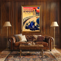 Circuit des Remparts 1955 Poster