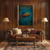 Paradise Fish Fresh Water Jewel Poster