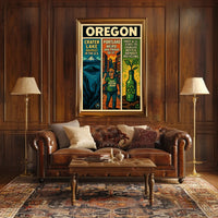 Discover Oregon Poster