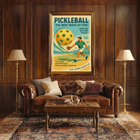 Pickleball The New Wave of Fun Poster