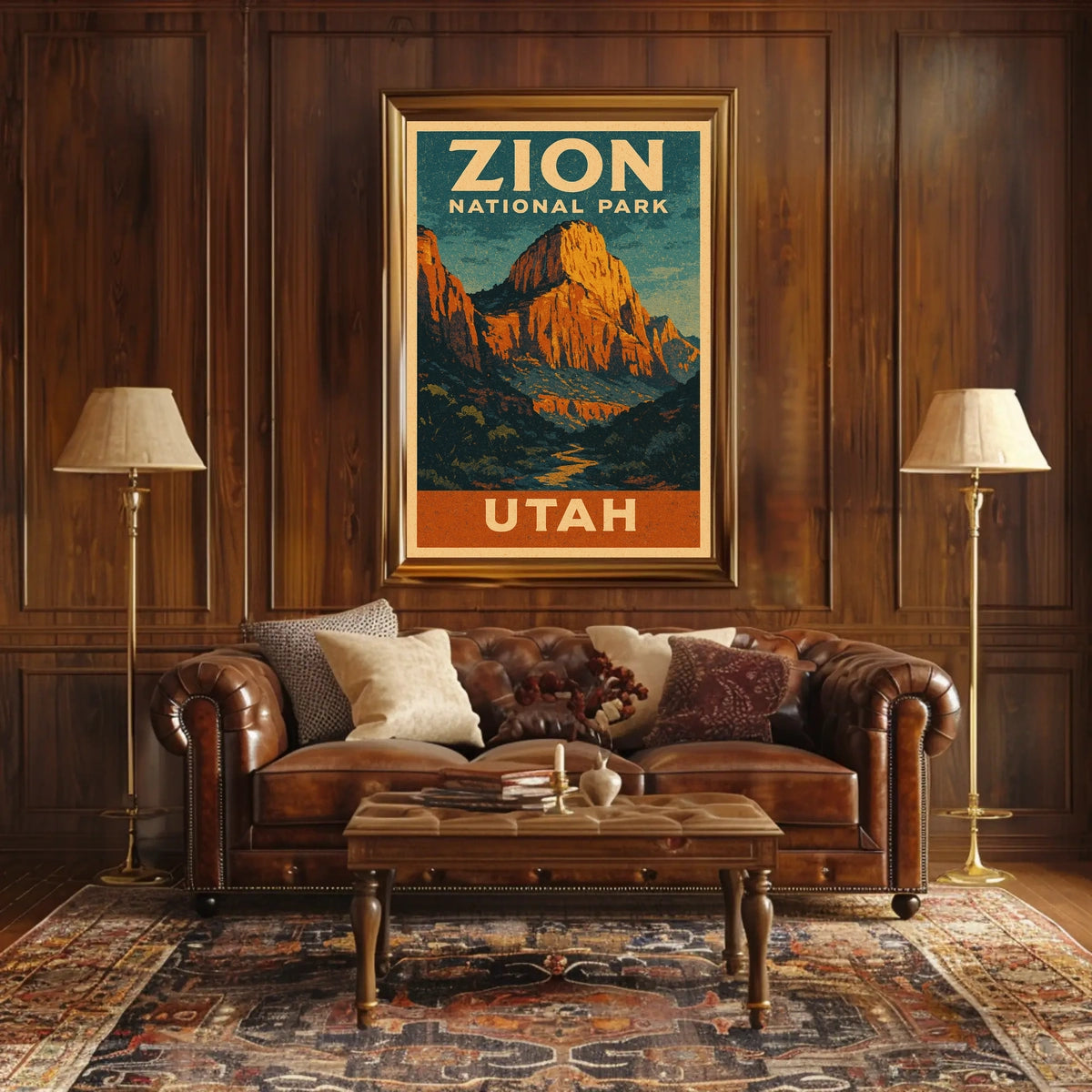 Zion National Park Poster