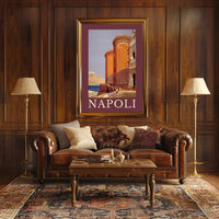 Napoli Architectural Poster