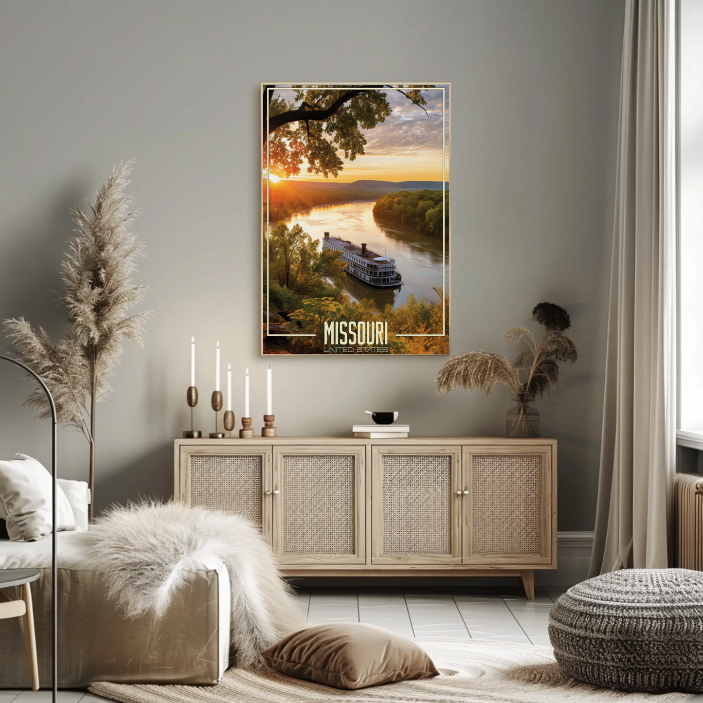 Missouri Vintage Poster