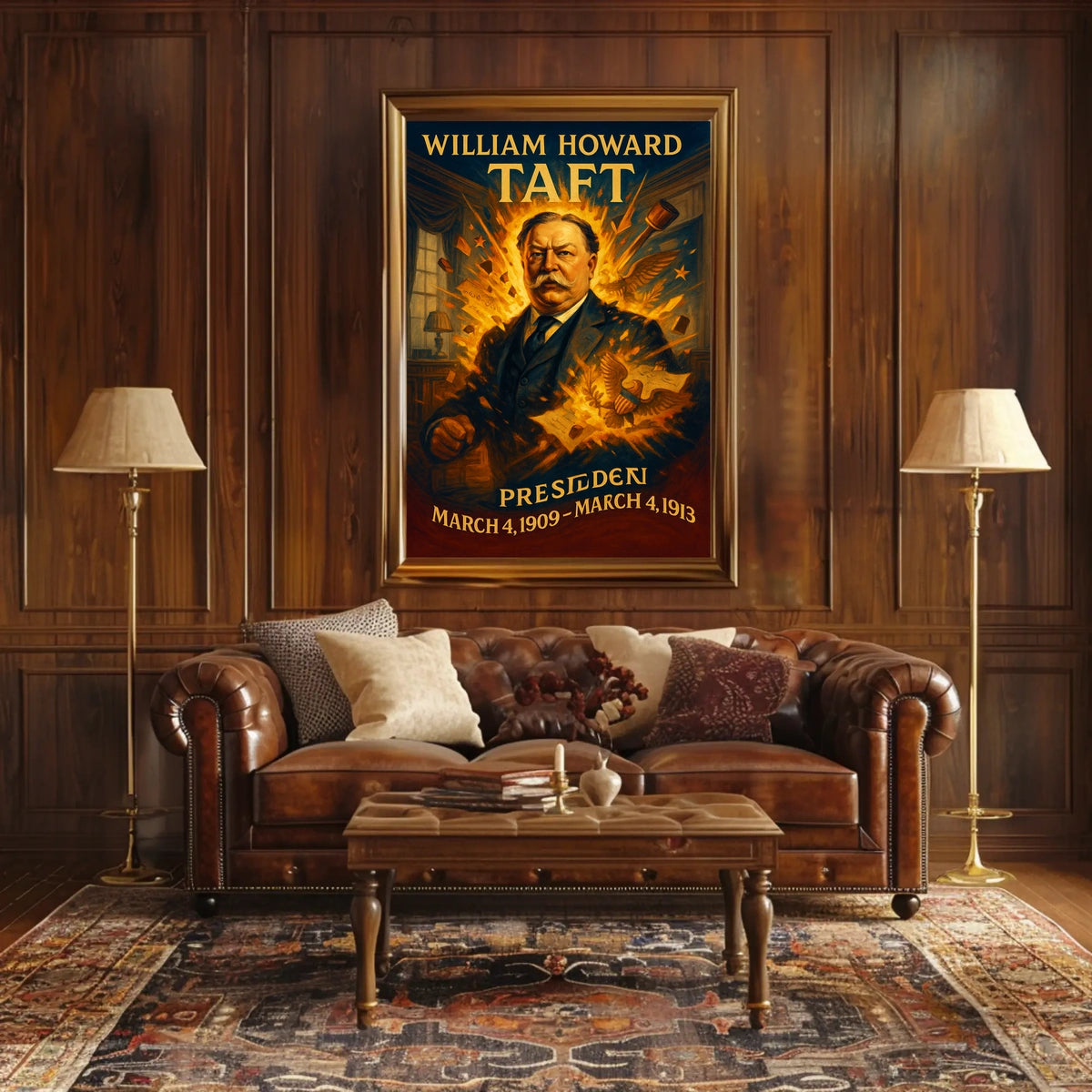 William Howard Taft Presidential Era Poster