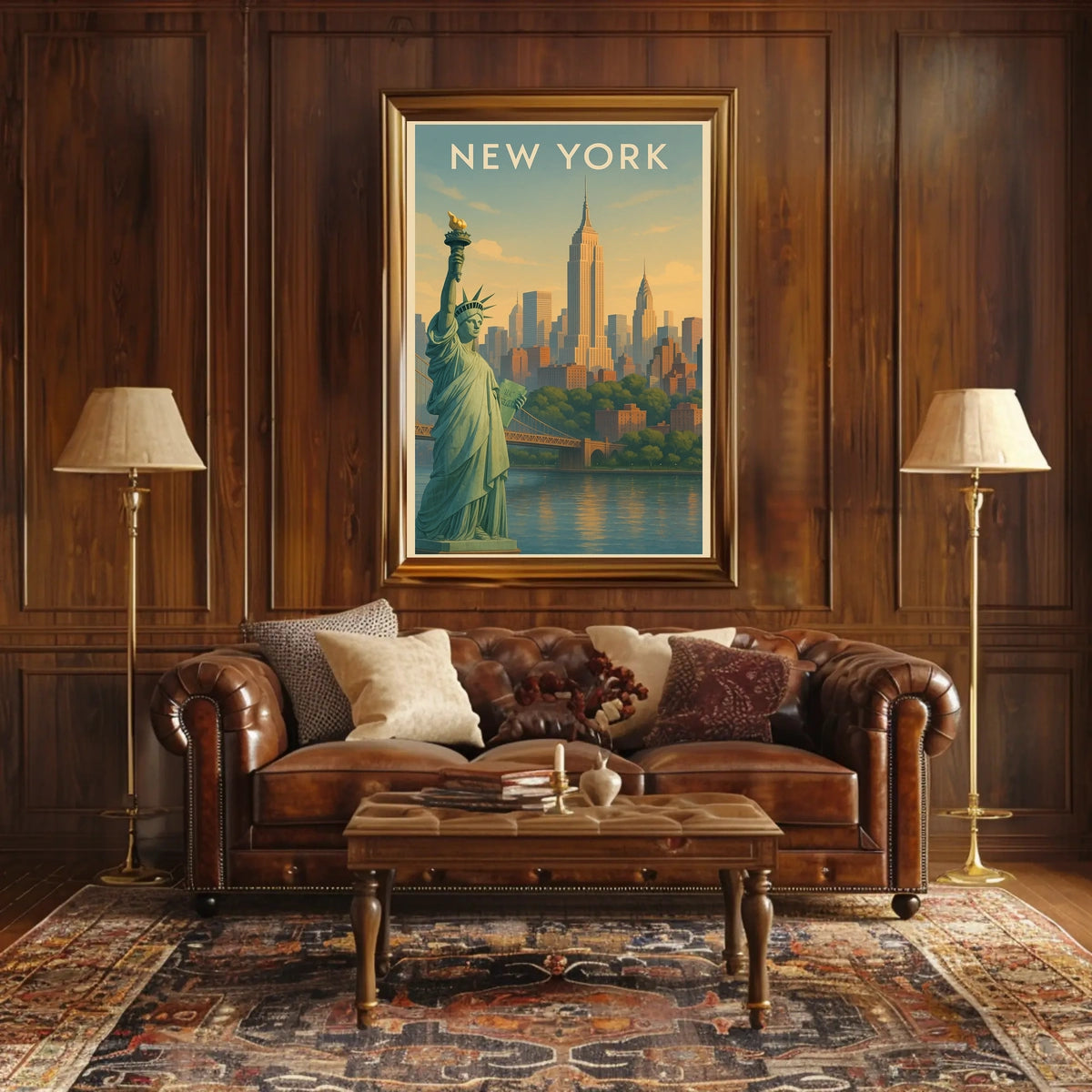 Iconic New York Vintage Poster For Home Decor Lovers