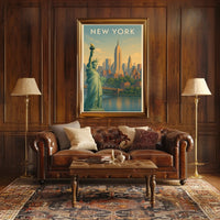 Iconic New York Vintage Poster For Home Decor Lovers