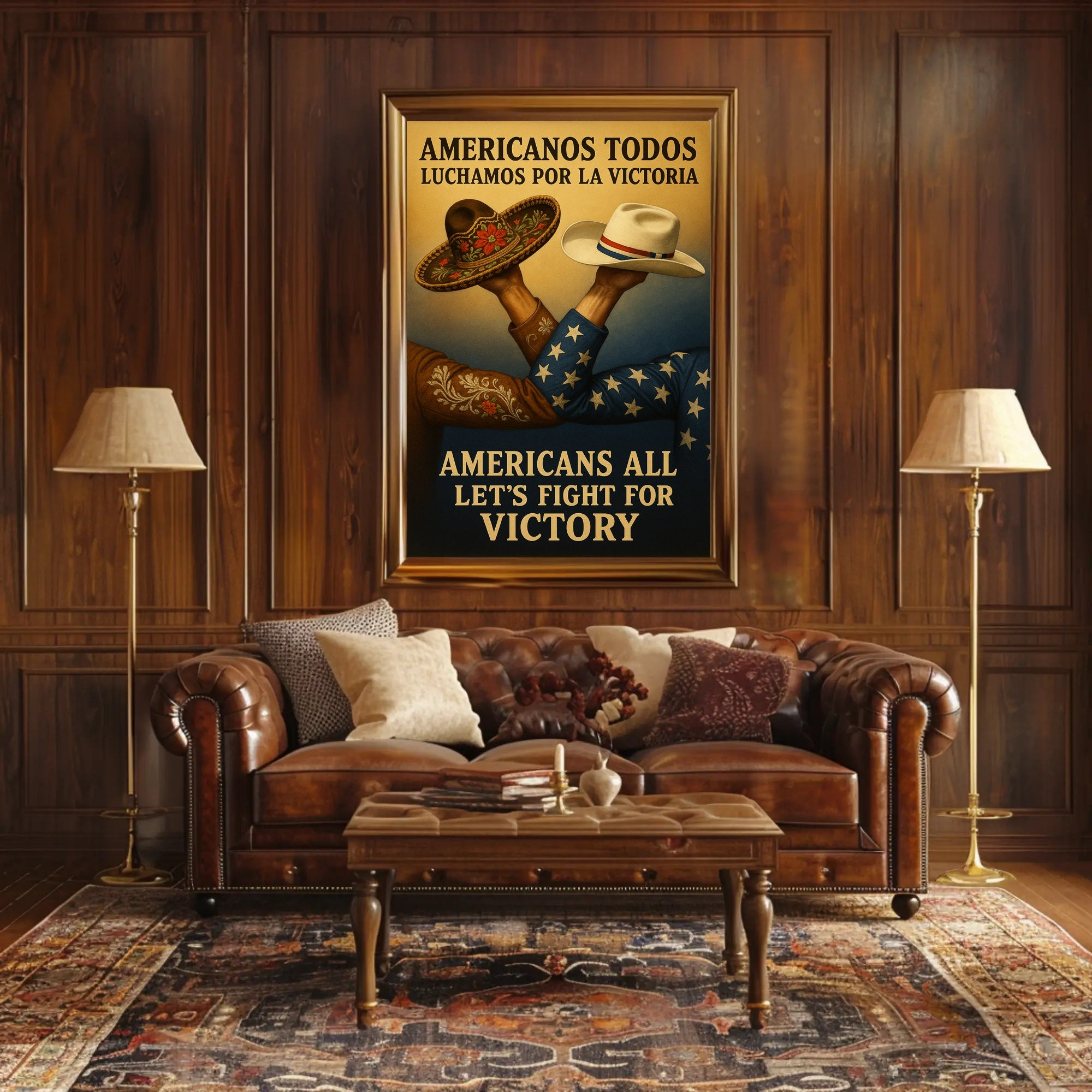 United for Victory Poster
