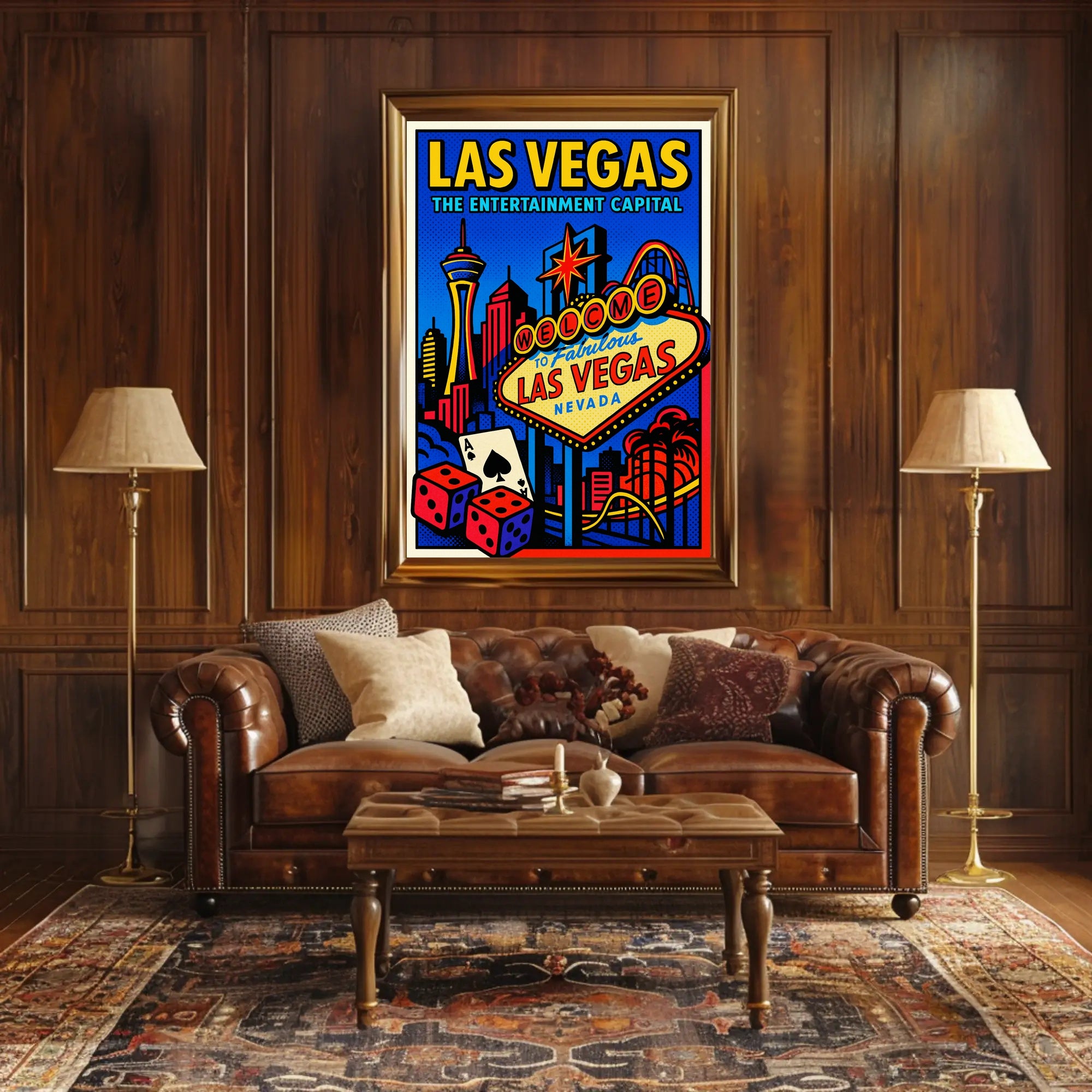 Welcome to Las Vegas Poster PosterGoat