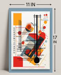 Abstract Geometric Design Abstract Poster