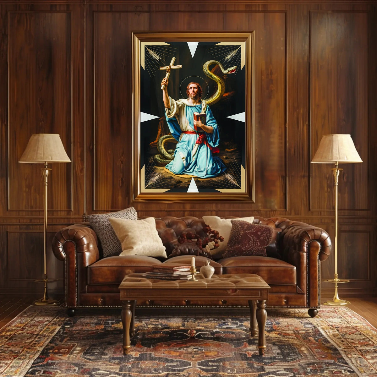 The Serpent and the Saint Poster