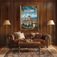 Discover Tuscany Poster