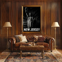 New Jersey Iconic Imagery Poster