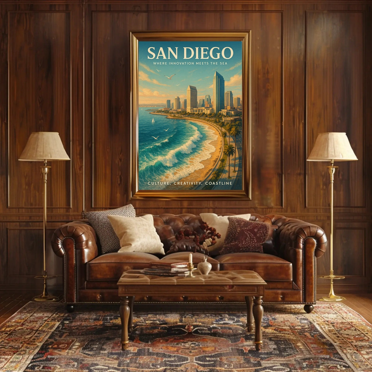 San Diego Where Innovation Meets The Poster