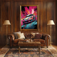 Vivid Speed Poster PosterGoat