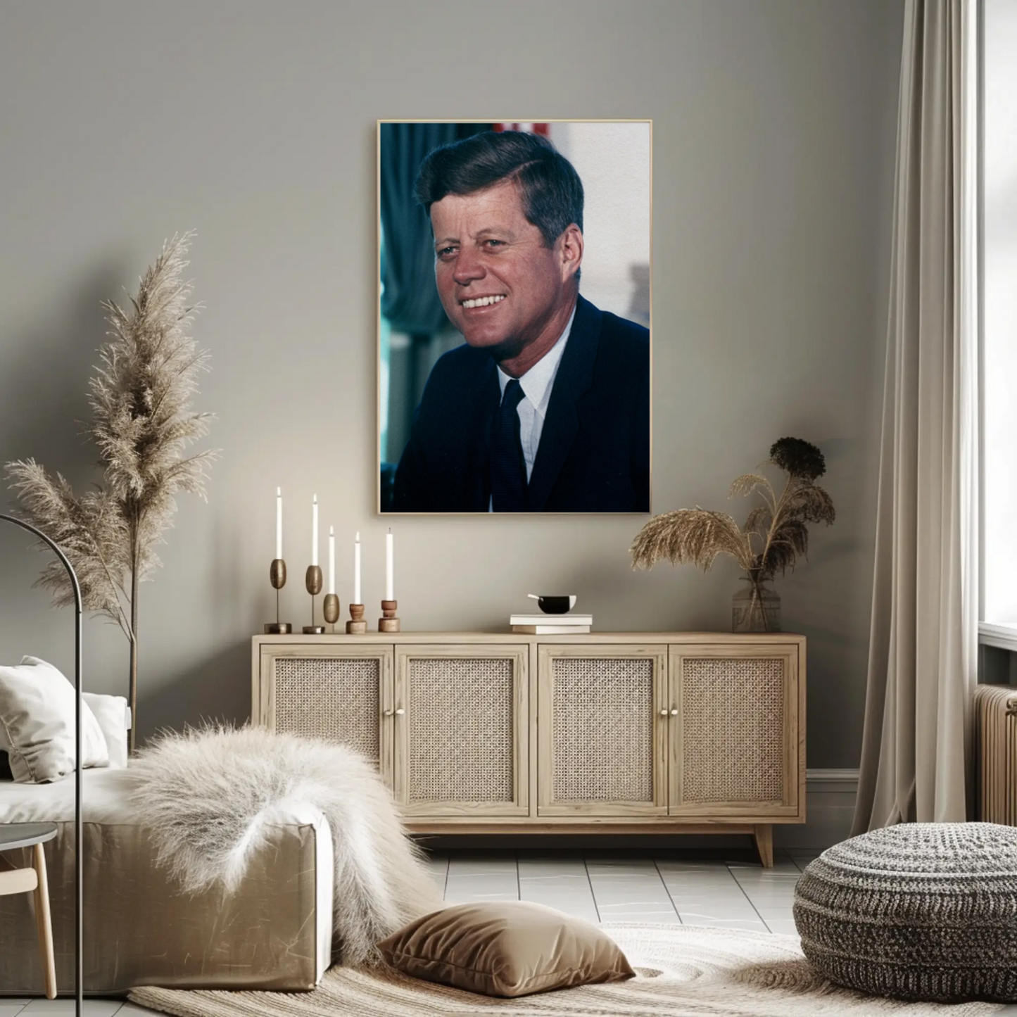 John F. Kennedy 35th President Of The United States Photo