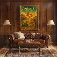Texas The Lone Star Experience Poster