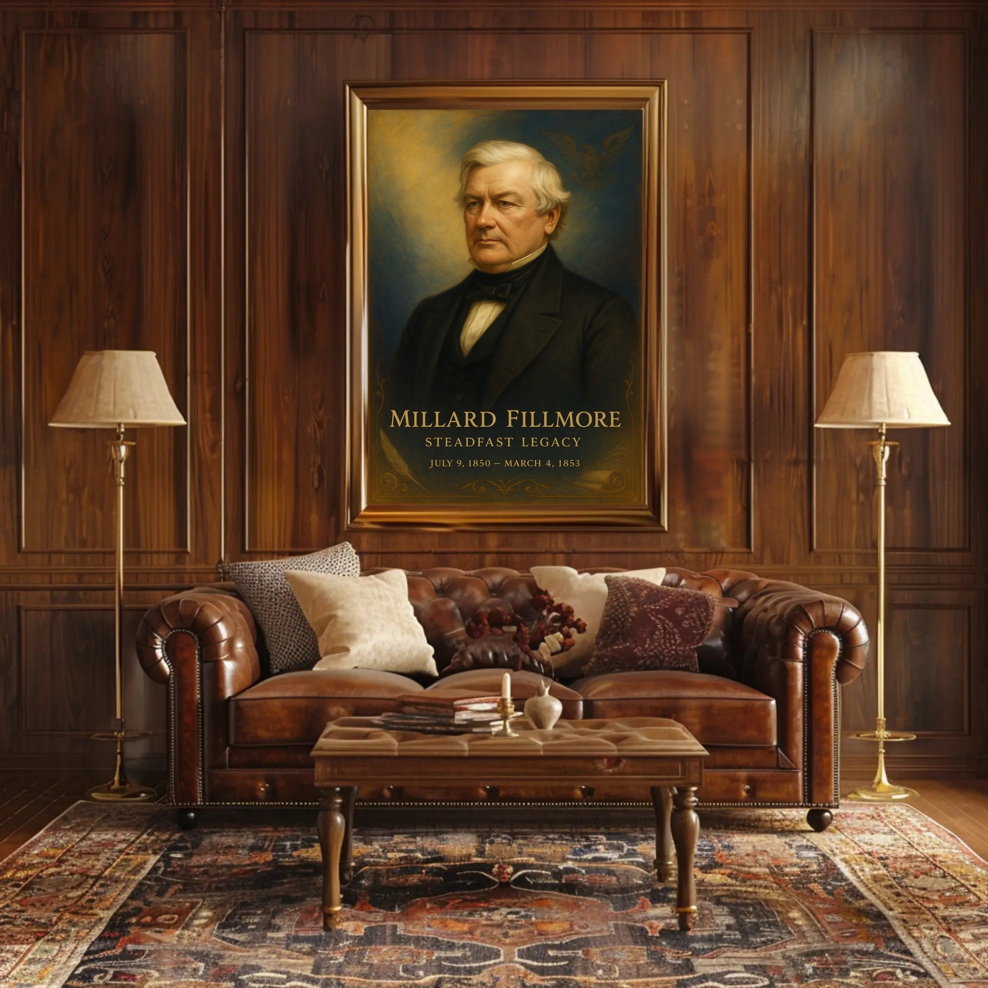 Millard Fillmore Steadfast Legacy Poster