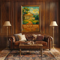 Arlington House Robert E. Lee Memorial Poster