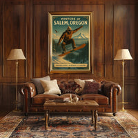 Winters of Salem, Oregon Poster