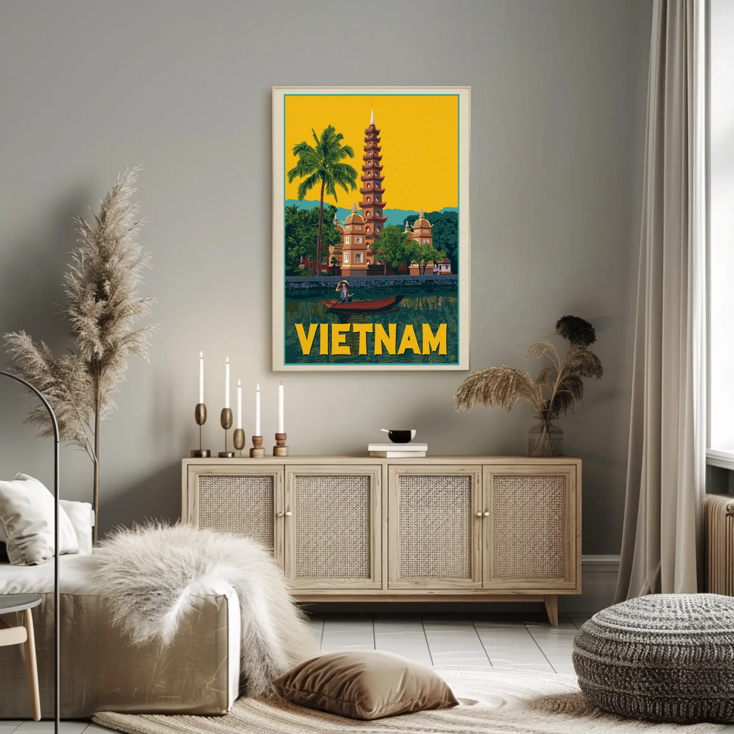 Vietnam Vintage Poster