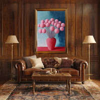 Abstract Floral Arrangement Poster Modern Botanical Print