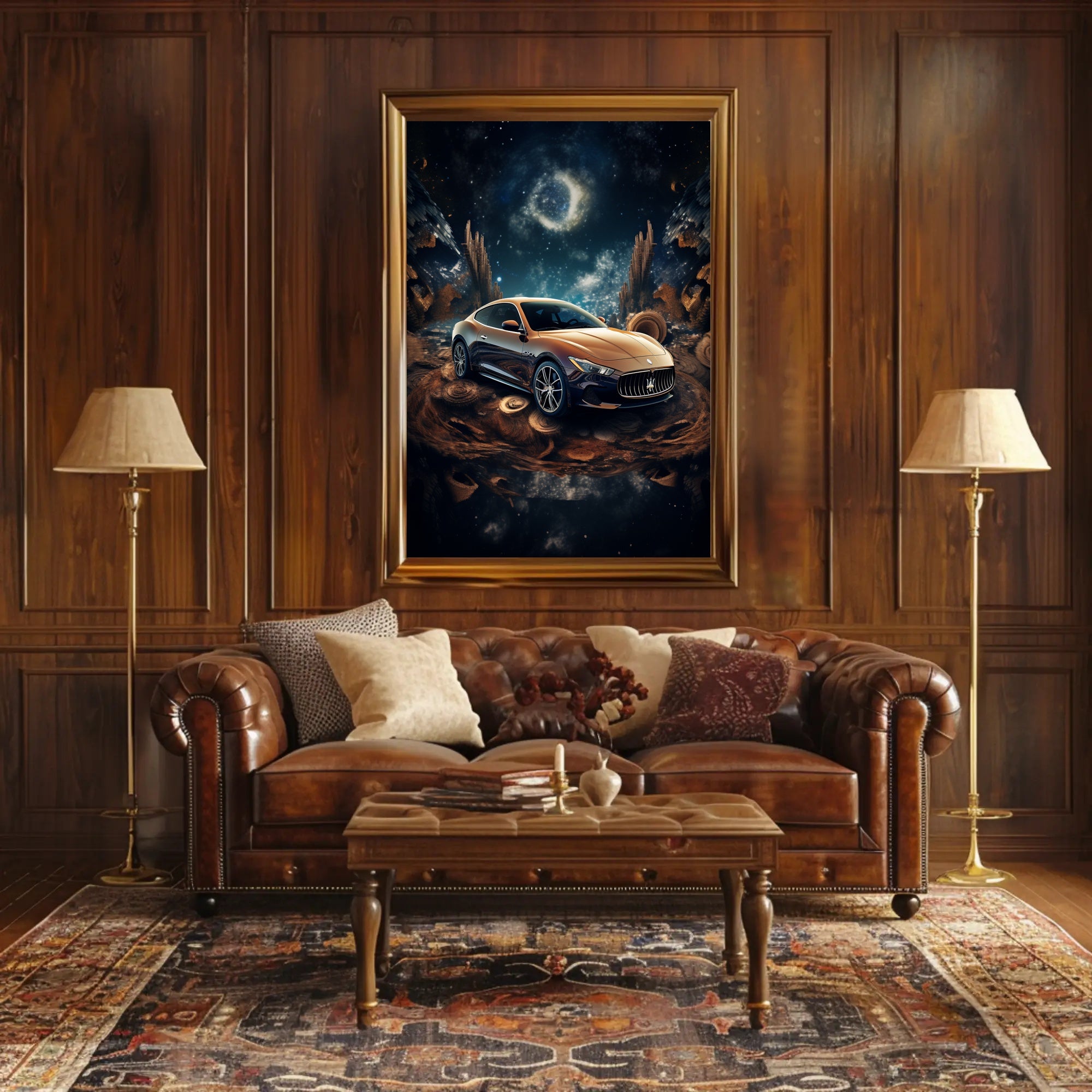 Celestial Drive Poster PosterGoat