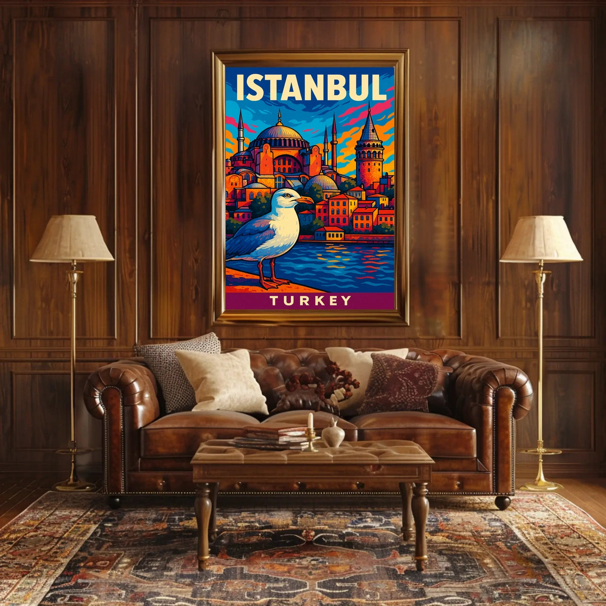 Vibrant Istanbul Poster